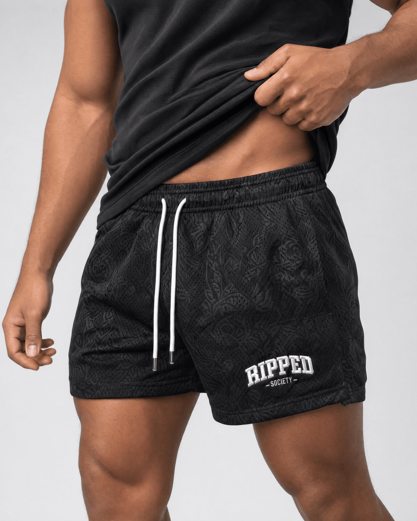Mesh Shorts 5" Inseam - Ripped Society